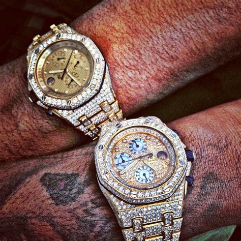 iced out yellow gold audemars piguet|audemars piguet jewelry.